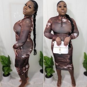 I'll bring it tie-dye dress